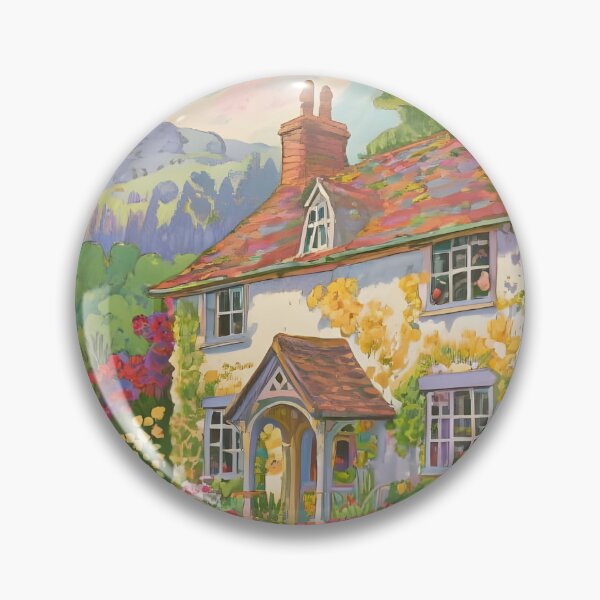 Item preview, Enchanted English Cottage and Magic Flowers designed and sold by SoniaSarkali.