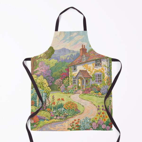 Item preview, Enchanted English Cottage and Magic Flowers designed and sold by SoniaSarkali.