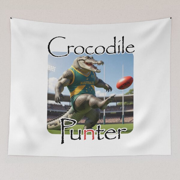 Item preview, The Crocodile punter designed and sold by Pop, Culture and Stuff.