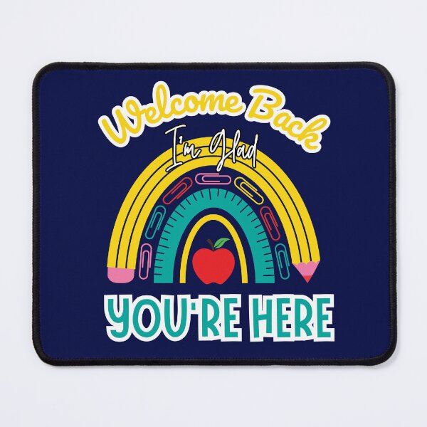 Item preview, Back To School Teacher Welcome Back I'm Glad You're Here First Day School designed and sold by ZACK ART.