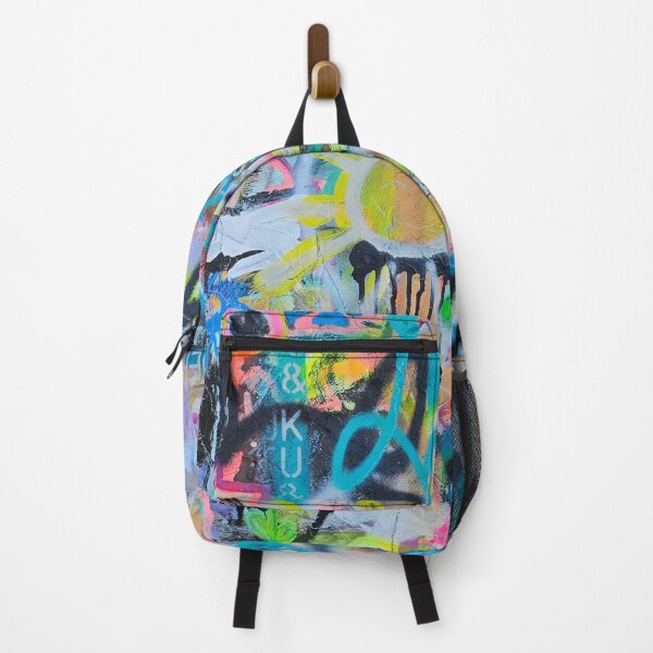Item preview, Colorful Abstract Grunge Graffiti Original Artwork designed and sold by jkalani.