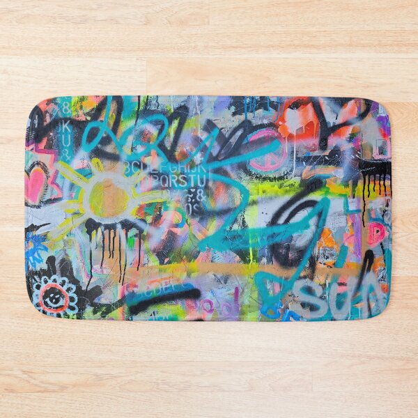 Item preview, Colorful Abstract Grunge Graffiti Original Artwork designed and sold by jkalani.