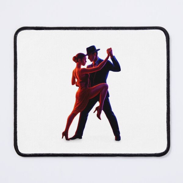 Item preview, Passionate Neon Tango Dance in Buenos Aires – Baile de Tango Neón Apasionado en Buenos Aires designed and sold by Aucia.