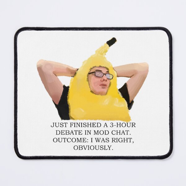 Item preview, Discord Moderator - Just finished a 3-hour debate in mod chat. Outcome: I was right, obviously. designed and sold by FireUrinal.