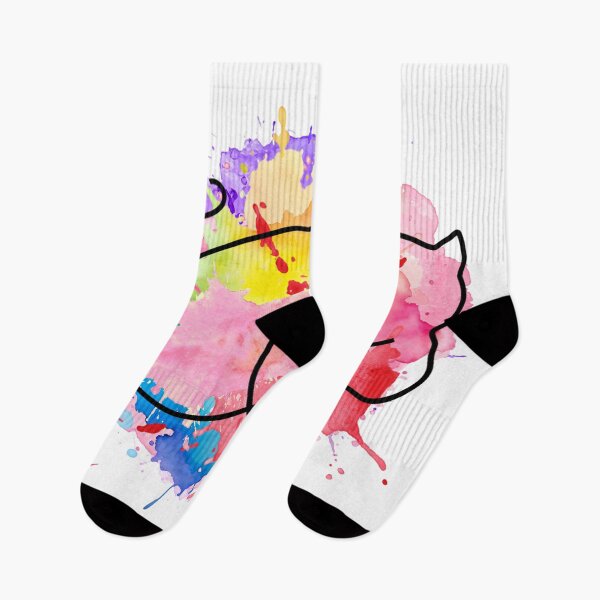 Item preview, Cat Line Art Watercolor – Minimalist Color Splash Animal Design designed and sold by TheFlowerreeb.