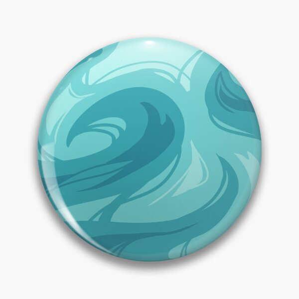 Item preview, blue waves messy colored  designed and sold by Nethswork.