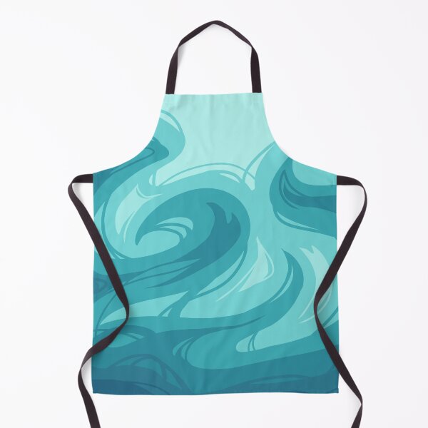 Item preview, blue waves messy colored  designed and sold by Nethswork.