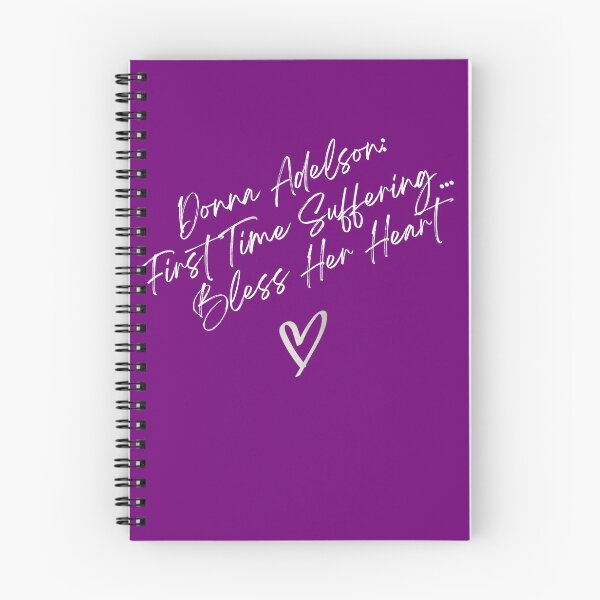 Item preview, "Donna Adelson: First Time Suffering… Bless Her Heart" – Funny True Crime Trial Design designed and sold by CloverBend.