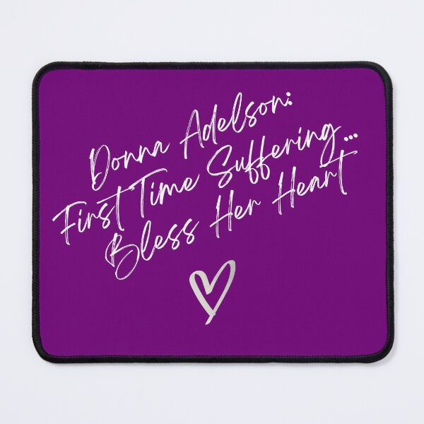 Item preview, "Donna Adelson: First Time Suffering… Bless Her Heart" – Funny True Crime Trial Design designed and sold by CloverBend.