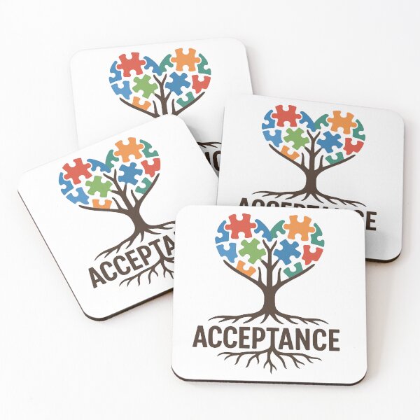 Item preview, Acceptance Heart Puzzle Tree Design designed and sold by paververisgroup.