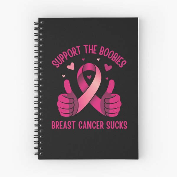 Item preview, Support The Boobies, Pink Ribbon Thumbs Up: Breast Cancer Awareness Humor designed and sold by elynne9.