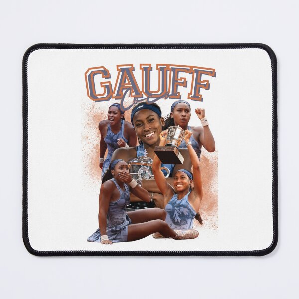 Aperçu de l'œuvre Coco Gauff, vintage créée et vendue par screenprints.