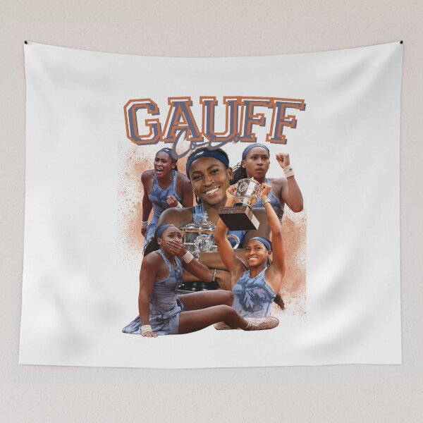 Item preview, Coco Gauff, vintage designed and sold by screenprints.