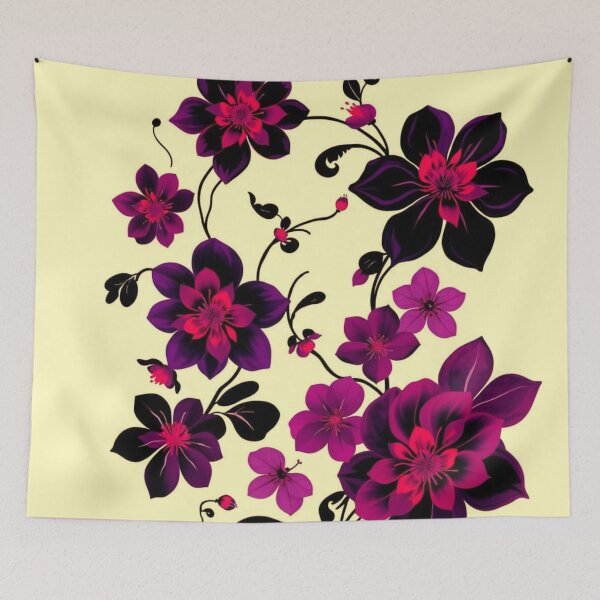 Item preview, Bold Floral Elegance designed and sold by VisionGalaxyDesigns.