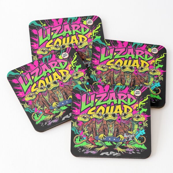 Item preview, Lizard Squad: Funny Cool Reptile Gang T-Shirt designed and sold by FREELANIX.