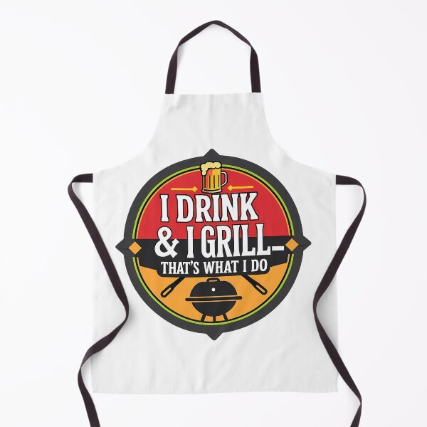 Item preview, I Drink & Grill designed and sold by sparkypete.