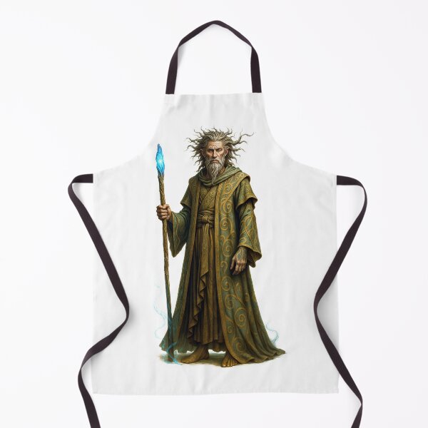 Item preview, Ash – The Enchanter | Zodiac Fantasy Wizard Art designed and sold by CelticSoulShop.