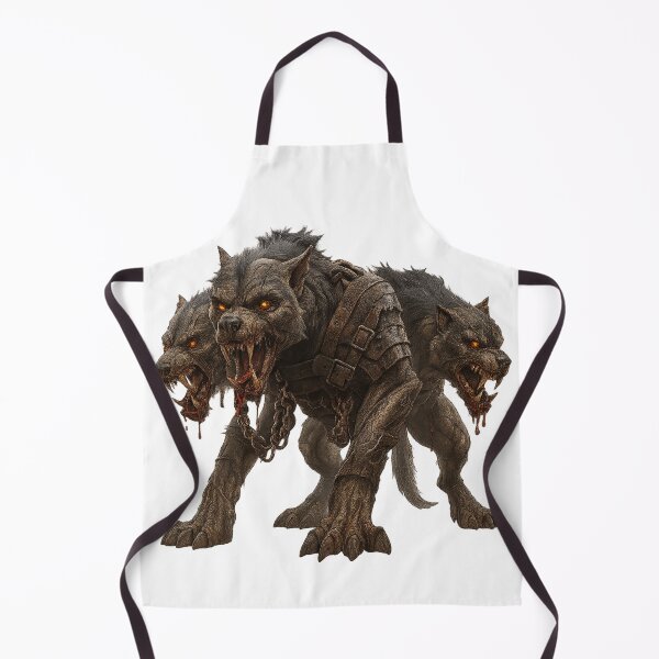 Item preview, Cerberus – The Three-Headed Guardian of the Underworld designed and sold by AlexLineArt.