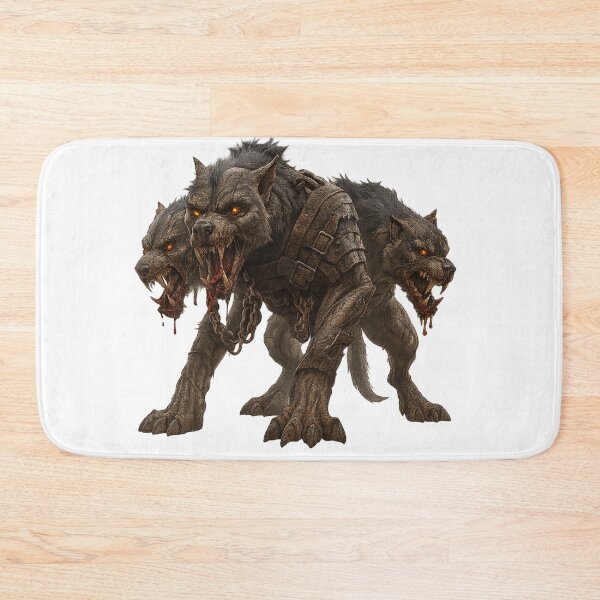 Item preview, Cerberus – The Three-Headed Guardian of the Underworld designed and sold by AlexLineArt.