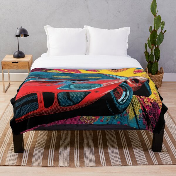 Aperçu de l'œuvre Ford GT40 Legends – Voitures de course vintage pour t-shirts créée et vendue par DriveInDesign.
