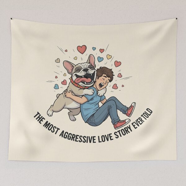 Item preview, The Most Aggressive Love Story Ever Told designed and sold by Amir Faysal.
