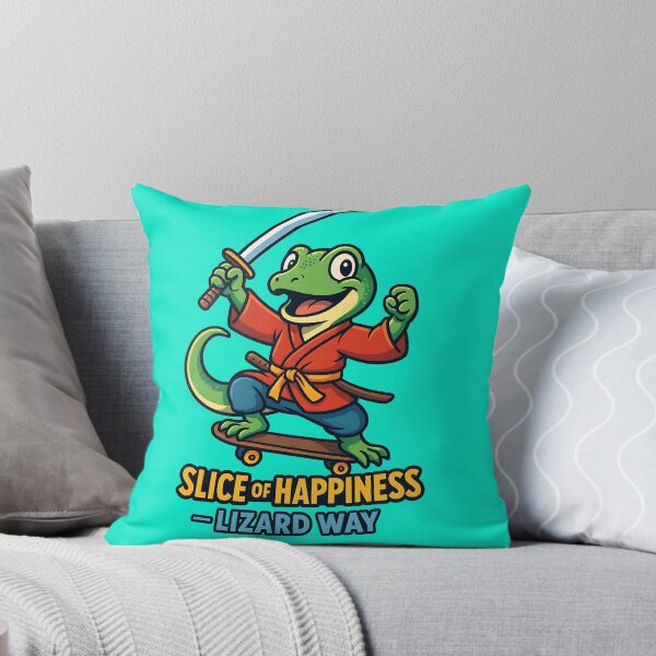 Item preview, Slice of Happiness – Lizard Way designed and sold by FunnySignalStudio.
