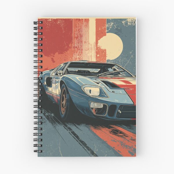 Item preview, Ford GT40 Legends – Vintage Racing Car Art designed and sold by DriveInDesign.