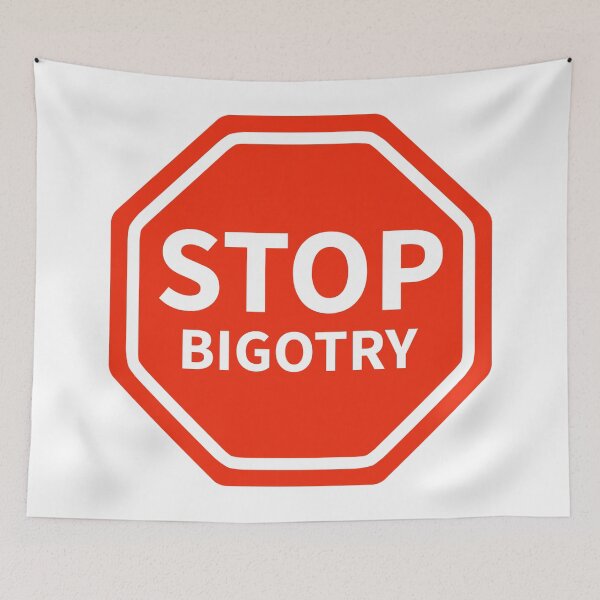 Item preview, Stop bigotry  designed and sold by Rachel the Artist .
