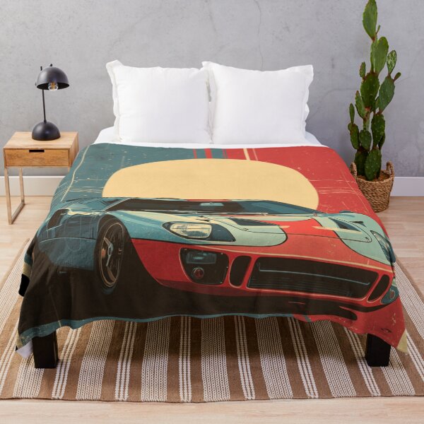 Item preview, Ford GT40 Legends – Vintage Racing Car Art designed and sold by DriveInDesign.