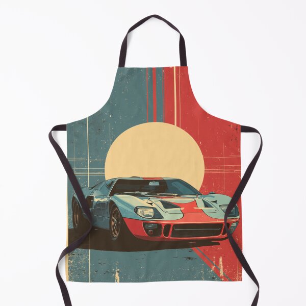 Item preview, Ford GT40 Legends – Vintage Racing Car Art designed and sold by DriveInDesign.