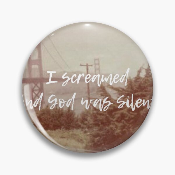 Item preview, I screamed and god was silent designed and sold by GooGooGiggles.