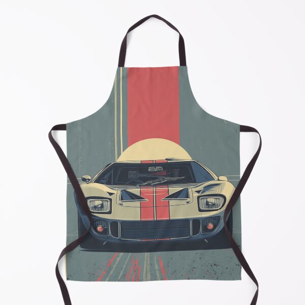 Item preview, Ford GT40 Legends – Vintage Racing Car Art designed and sold by DriveInDesign.