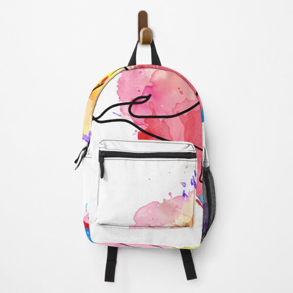 Item preview, Whale Line Art Watercolor – Minimalist Color Splash Animal Design designed and sold by TheFlowerreeb.