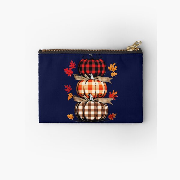 Item preview, Plaid Pumpkin Stack | Rustic Fall Farmhouse  designed and sold by Harmon Luxe Studio .