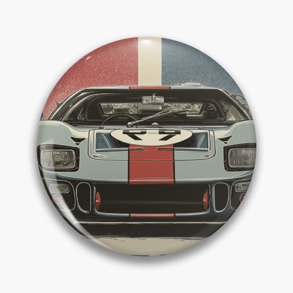Item preview, Ford GT40 Legends – Vintage Racing Car Art designed and sold by DriveInDesign.