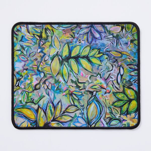 Item preview, Colorful Abstract Plants Original Artwork designed and sold by jkalani.