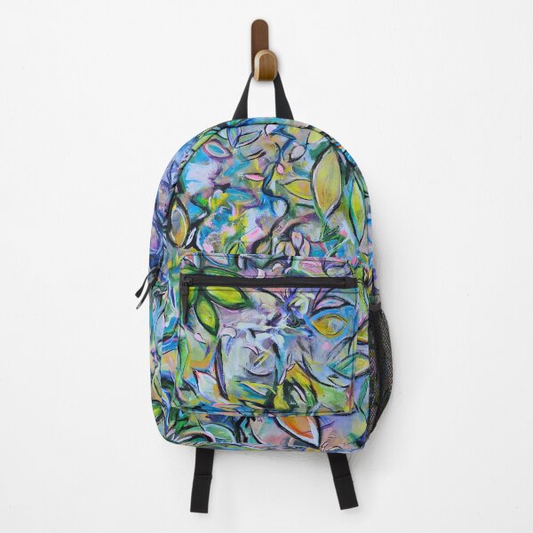 Item preview, Colorful Abstract Plants Original Artwork designed and sold by jkalani.