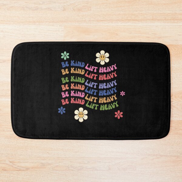 Item preview, Groovy Be kind lift heavy Weightlifter cute gym workout designed and sold by snowry.