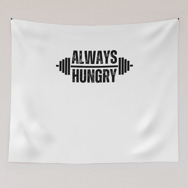 Item preview, Funny Weightlifter Always Hungry gym lover workout joke designed and sold by snowry.