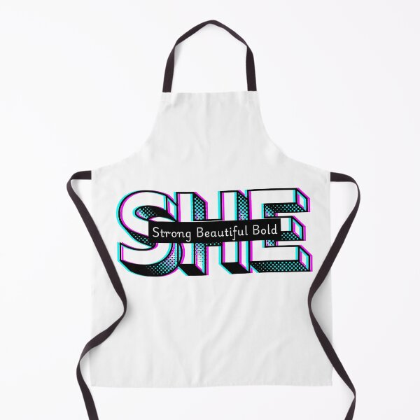 Item preview, SHE—Strong, Beautiful, Bold, Retro Design designed and sold by CholarCrafts.