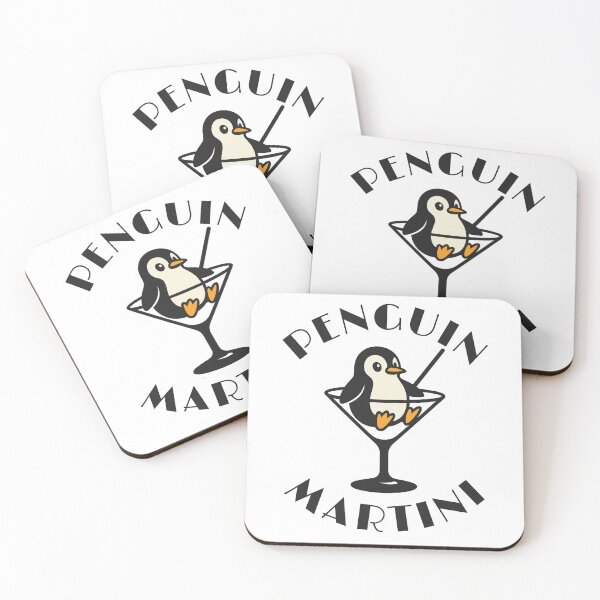 Item preview, Penguin Martini Funny Penguin Design designed and sold by pUNKnown.