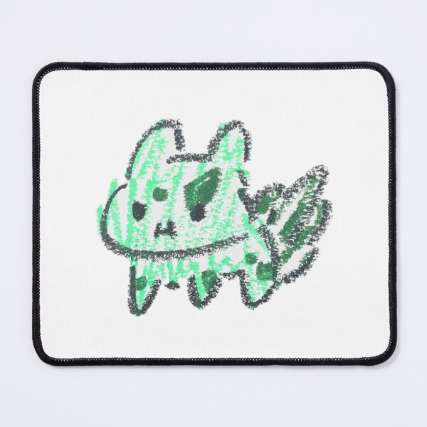 Artikelvorschau, gekochte alberne Bulbasaur-Kunst entworfen und verkauft von CookedPokes.