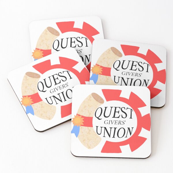 Item preview, QUEST GIVERS' UNION designed and sold by birdgoatman.