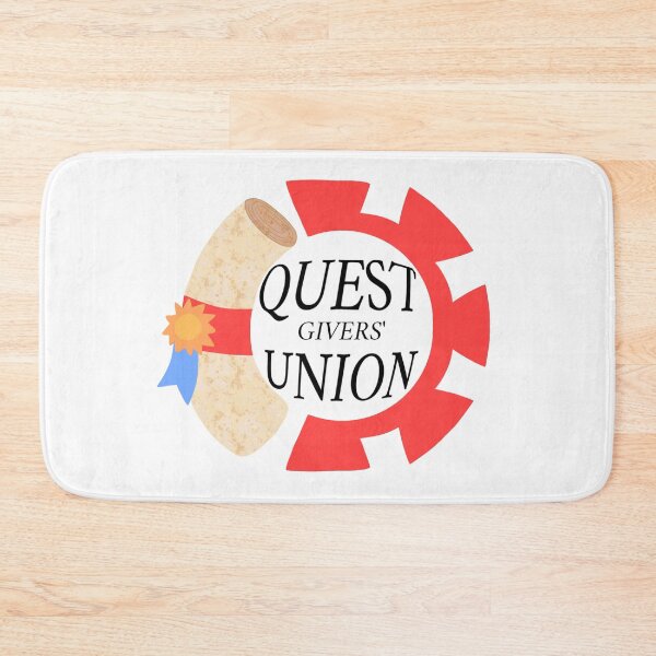Item preview, QUEST GIVERS' UNION designed and sold by birdgoatman.