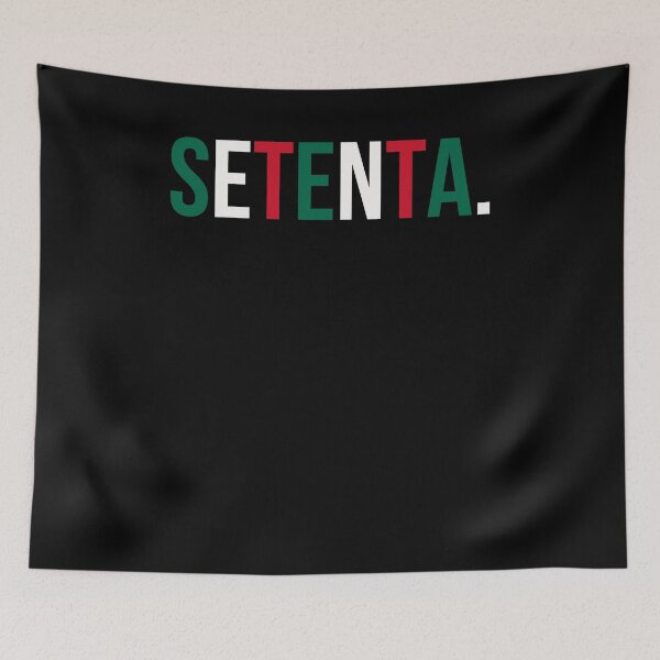 Item preview, Bandera mexicana genial para la fiesta del 70 cumpleaños de Setenta designed and sold by snowry.