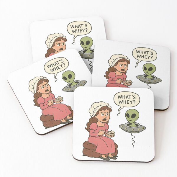 Item preview, Little Miss Muffet Meets an Alien designed and sold by kornkobart.