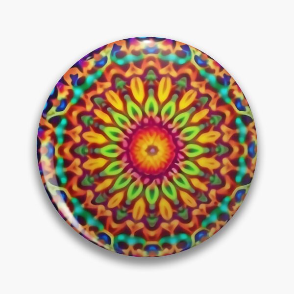 Item preview, Trippy Geometric Kaleidoscope Pattern designed and sold by HLPsychDesigns.