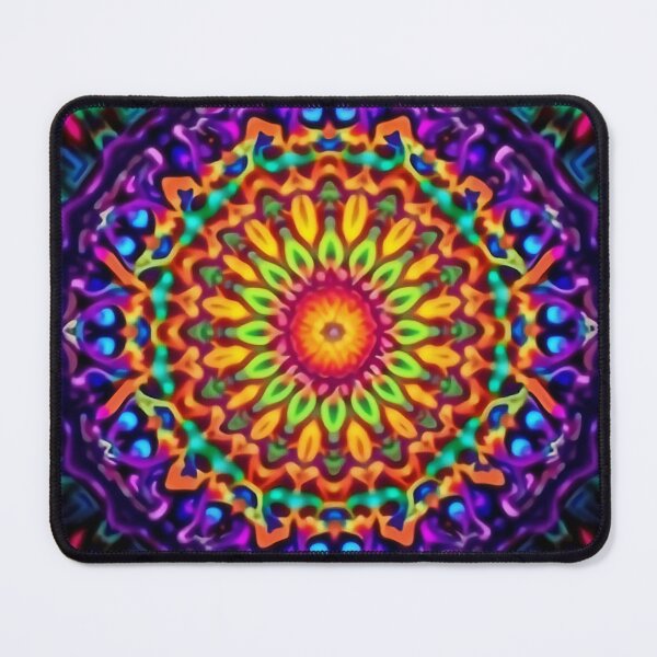 Item preview, Trippy Geometric Kaleidoscope Pattern designed and sold by HLPsychDesigns.