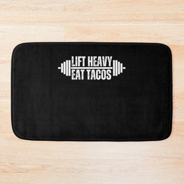 Item preview, Lift heavy Eat Tacos Weightlifter funny gym body builder designed and sold by snowry.