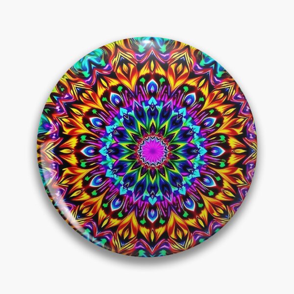 Item preview, Bohemian Hippie Mandala Kaleidoscope designed and sold by HLPsychDesigns.